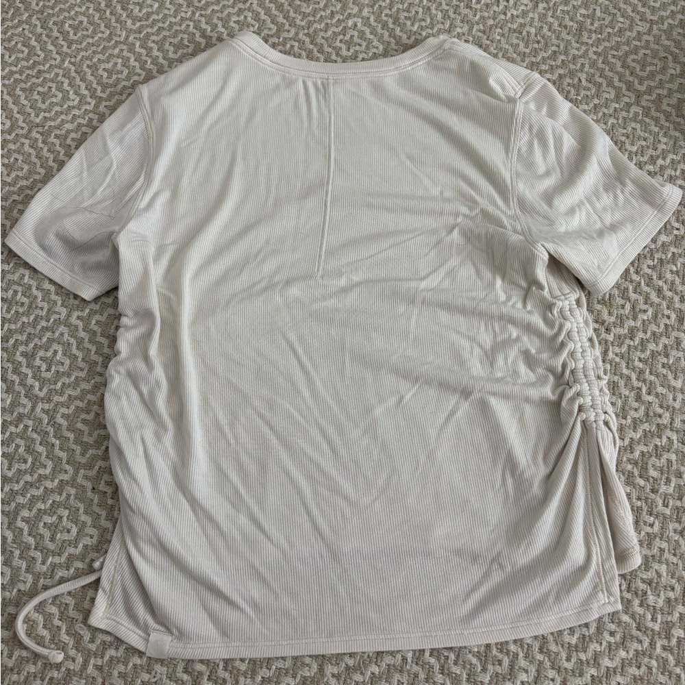 Lululemon Cinch Ribbed Tee - Picture 2 of 2